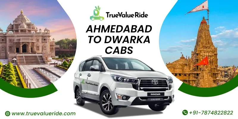 Ahmedabad To Dwarka Cabs