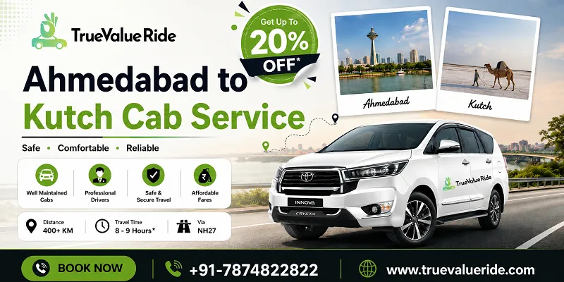 Ahmedabad To Kutch Cab Service