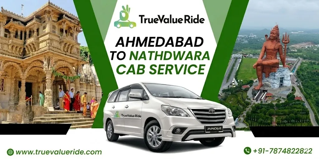 Ahmedabad To Nathdwara Cab Service By Innova Crysta - True Value Ride