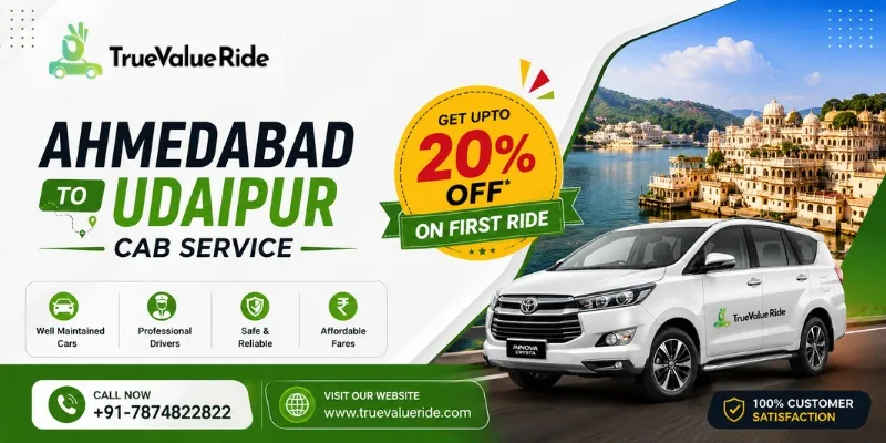 Ahmedabad To Udaipur Cab Service (2)