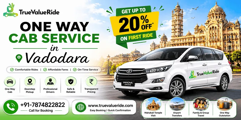 One Way Cab Service In Vadodara (1)