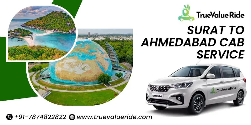 Surat To Ahmedabad Cab Service